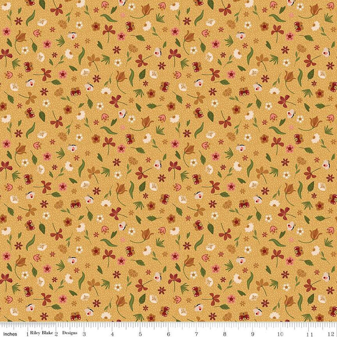 Created With Love - Riley Blake Designs - Bloom & Grow Sunshine - C15975-SUNSHINE