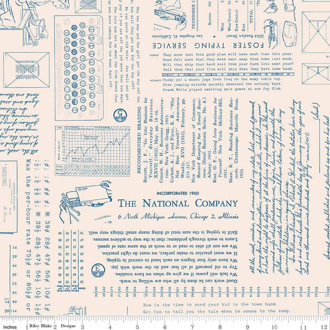 TYPE/ography - Background Denim - C16851-DENIM