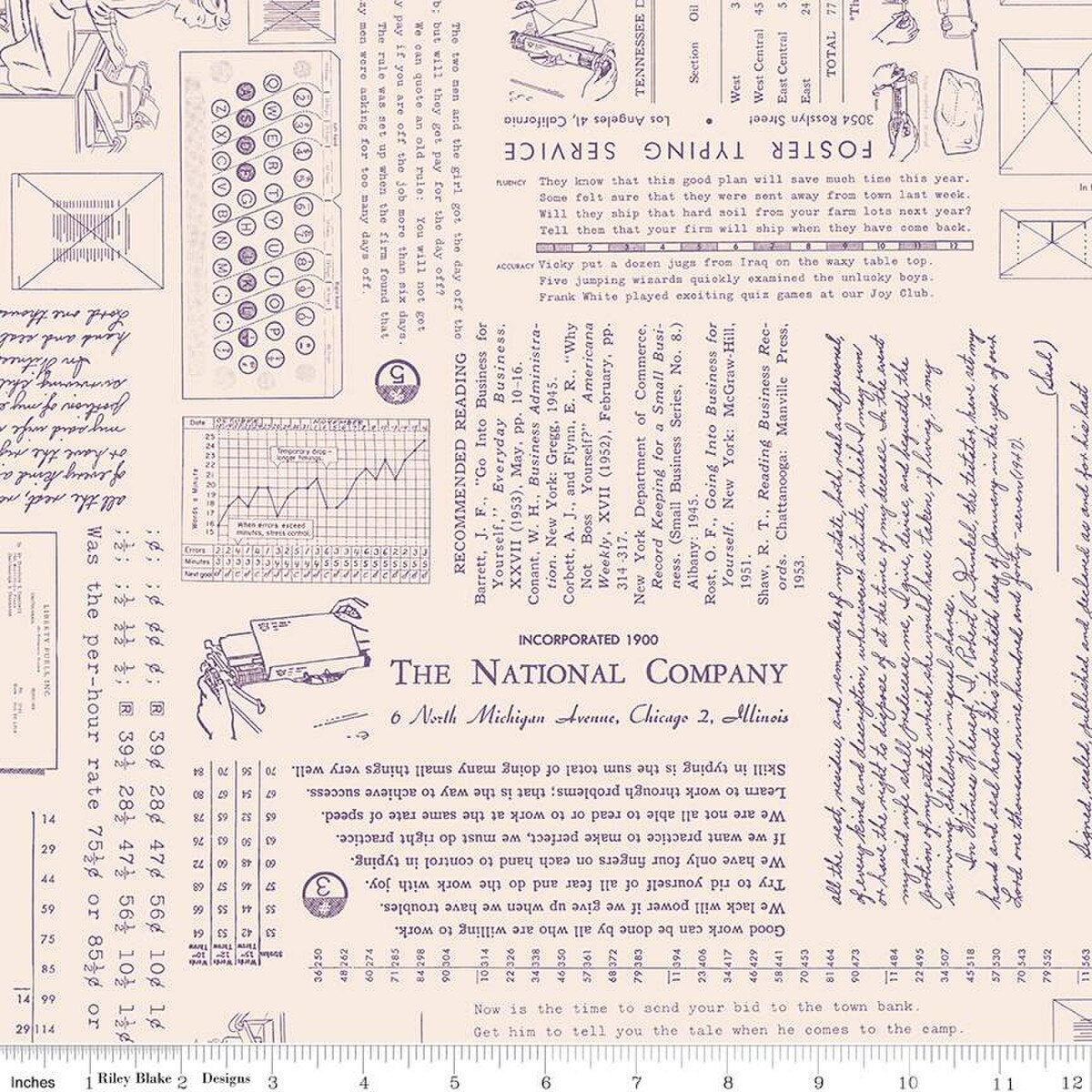 TYPE/ography - Background Plum - C16851-PLUM