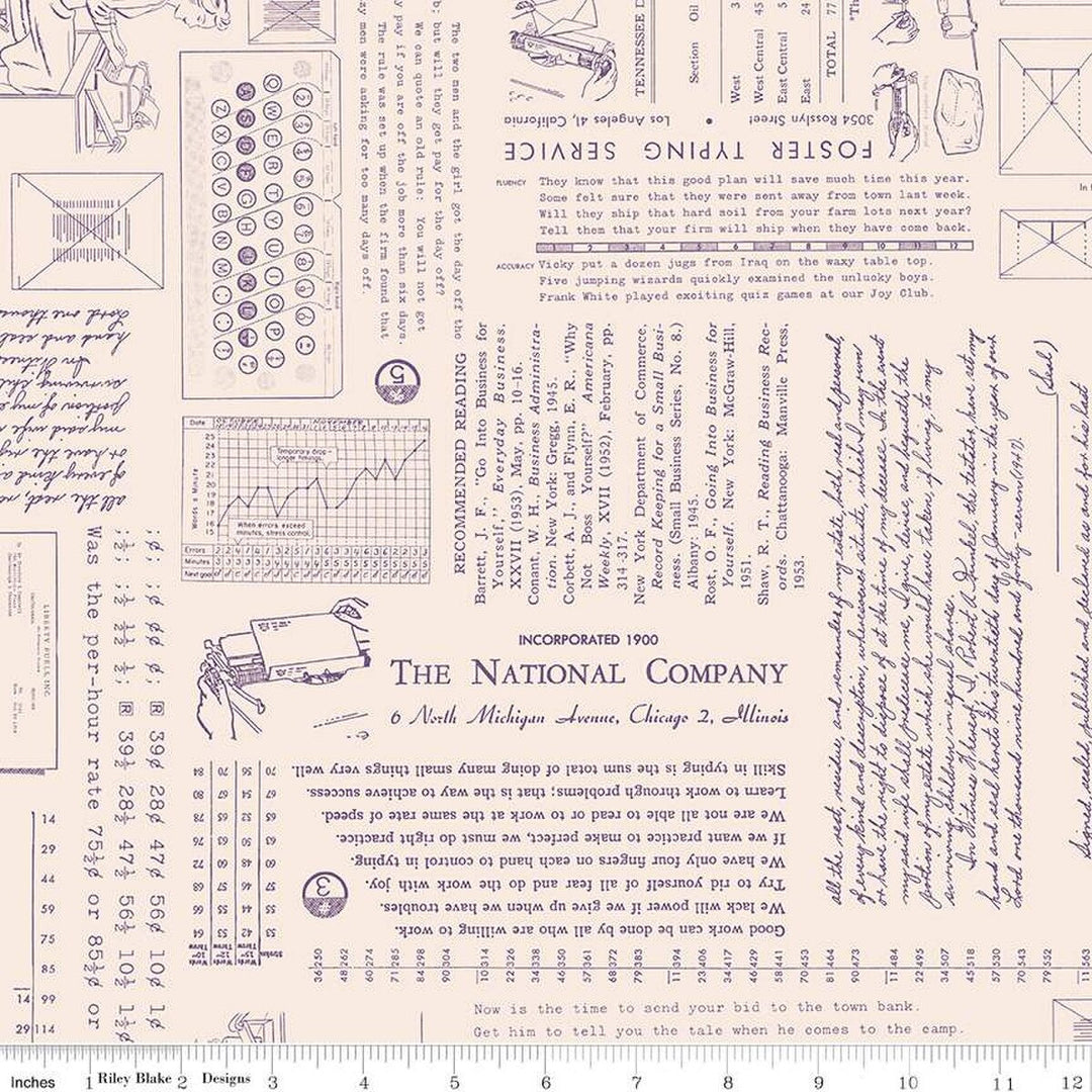 TYPE/ography - Background Plum - C16851-PLUM