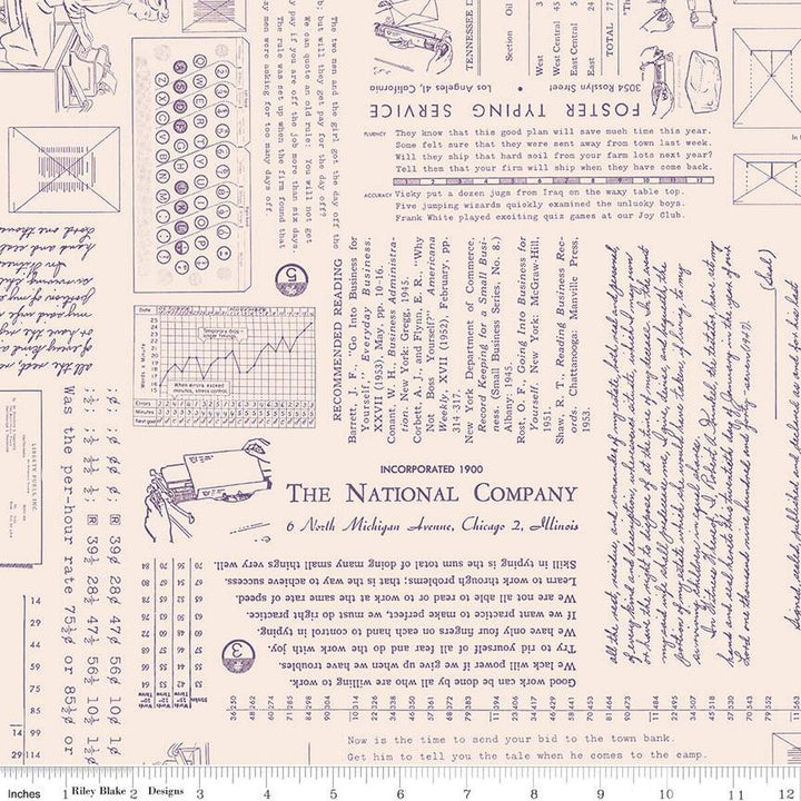 TYPE/ography - Background Plum - C16851-PLUM