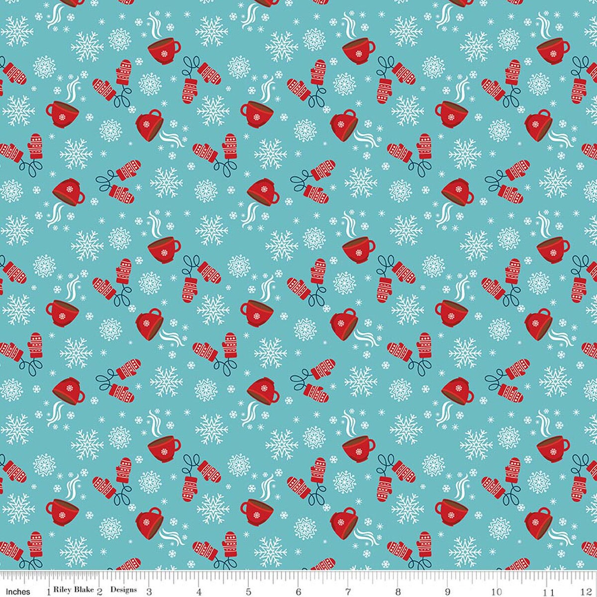 A Perfect Winter - Cocoa - Blue - C17994-BLUE