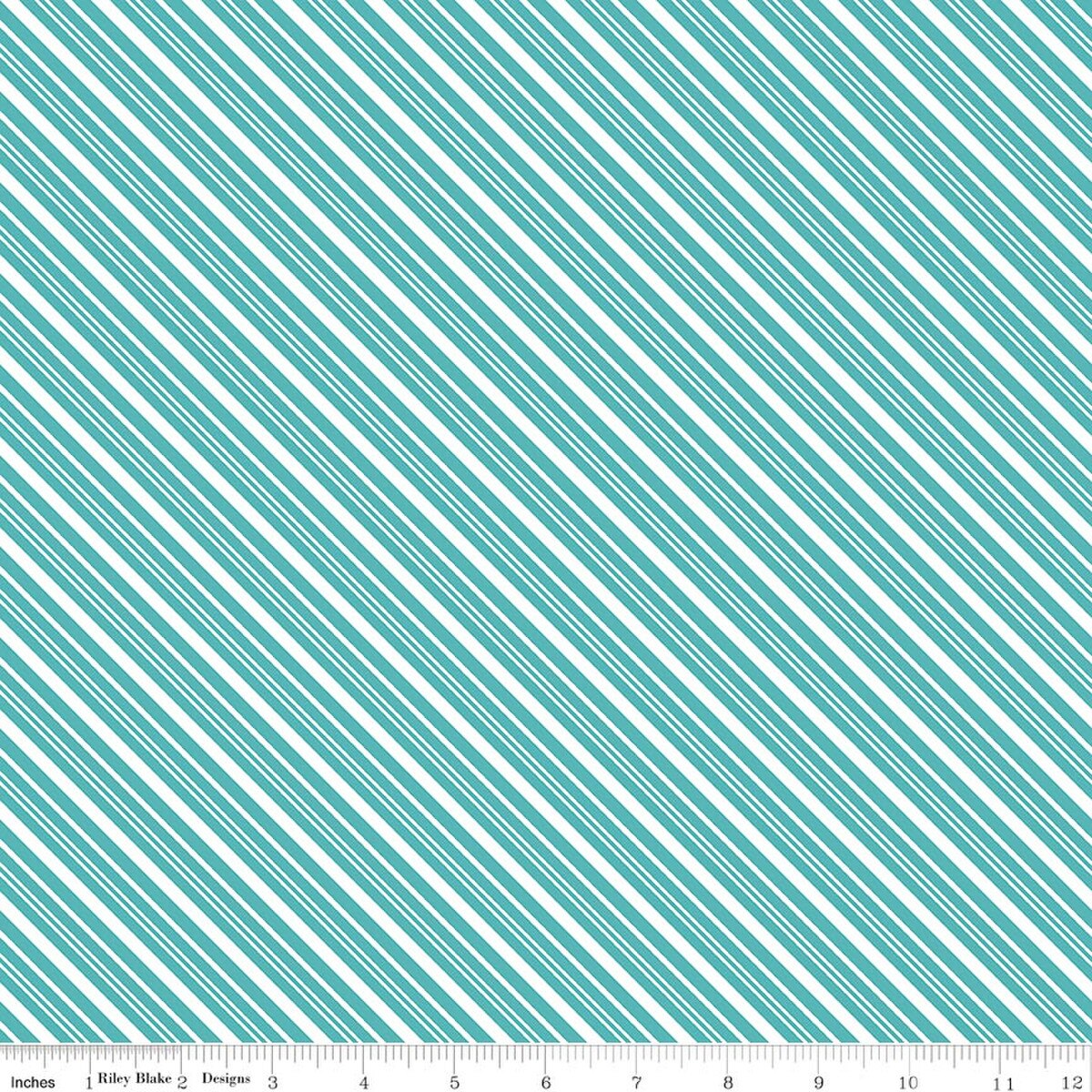 A Perfect Winter - Winter Stripes - Blue - C17995-BLUE