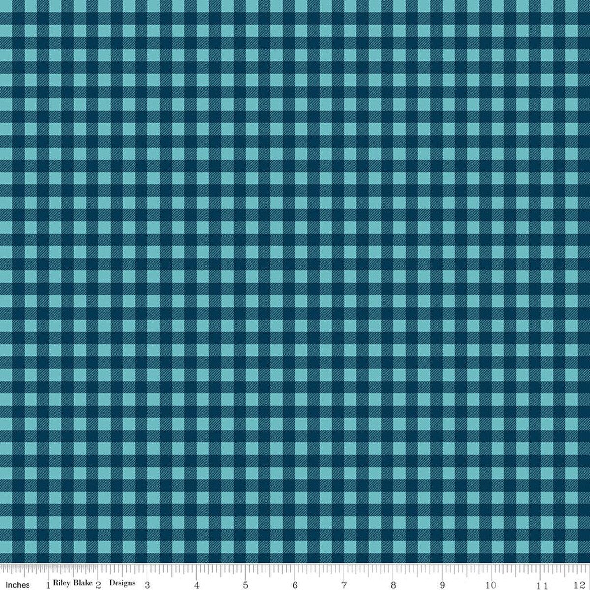 A Perfect Winter - Plaid - Navy - C17996-NAVY
