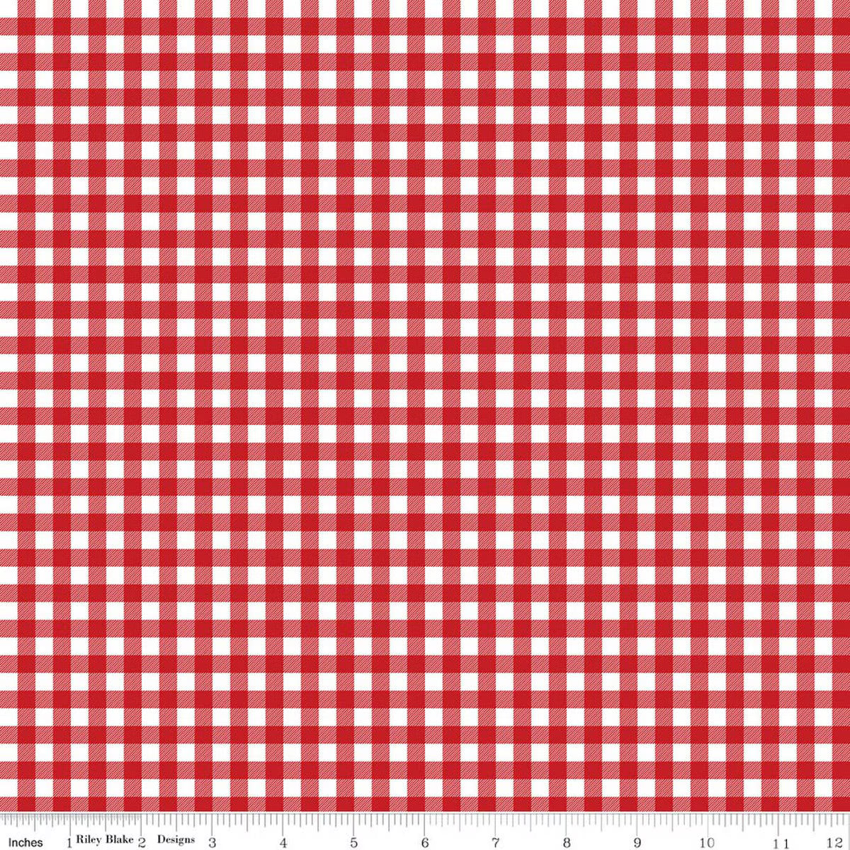 A Perfect Winter - Plaid - Red - C17996-RED