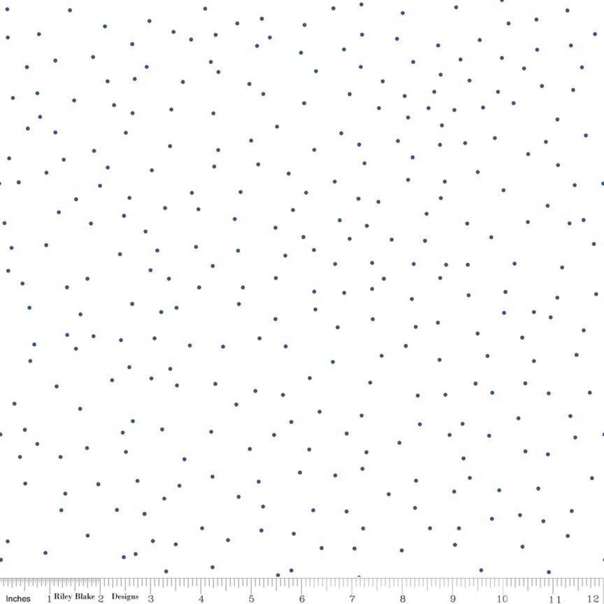 Pin Dot - Lori Holt - Denim - C705-DENIM