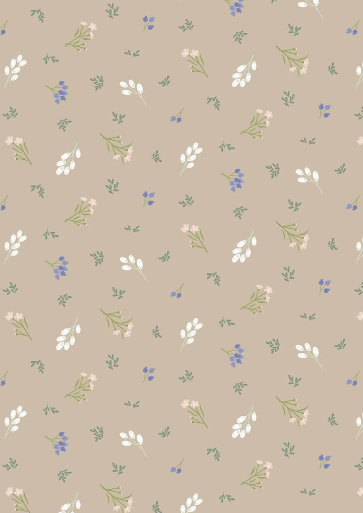Sky Garden - Scattered Sprig - Taupe - CC58.3