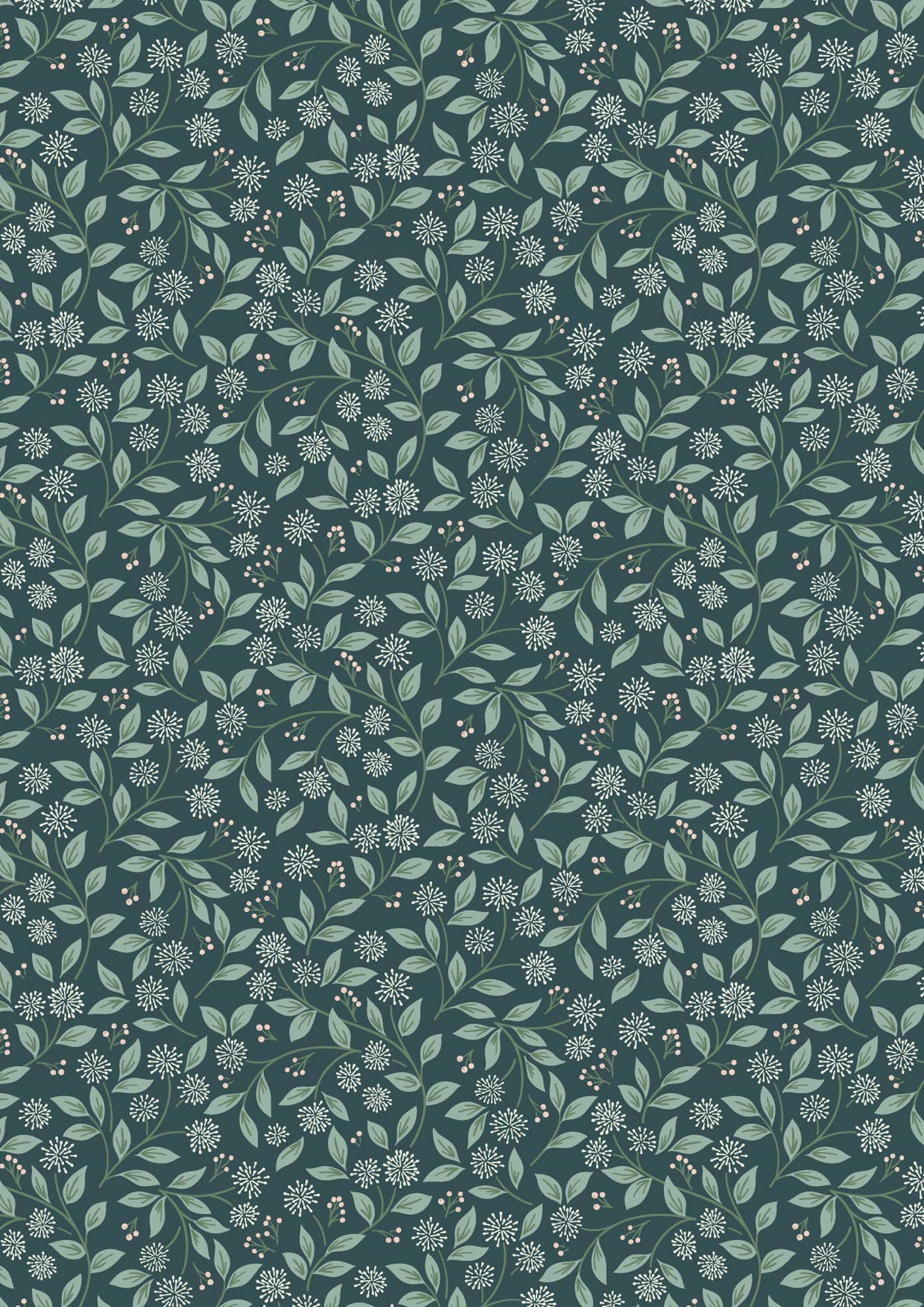 Sky Garden - Ivy Trail - Deep Teal - CC59.3