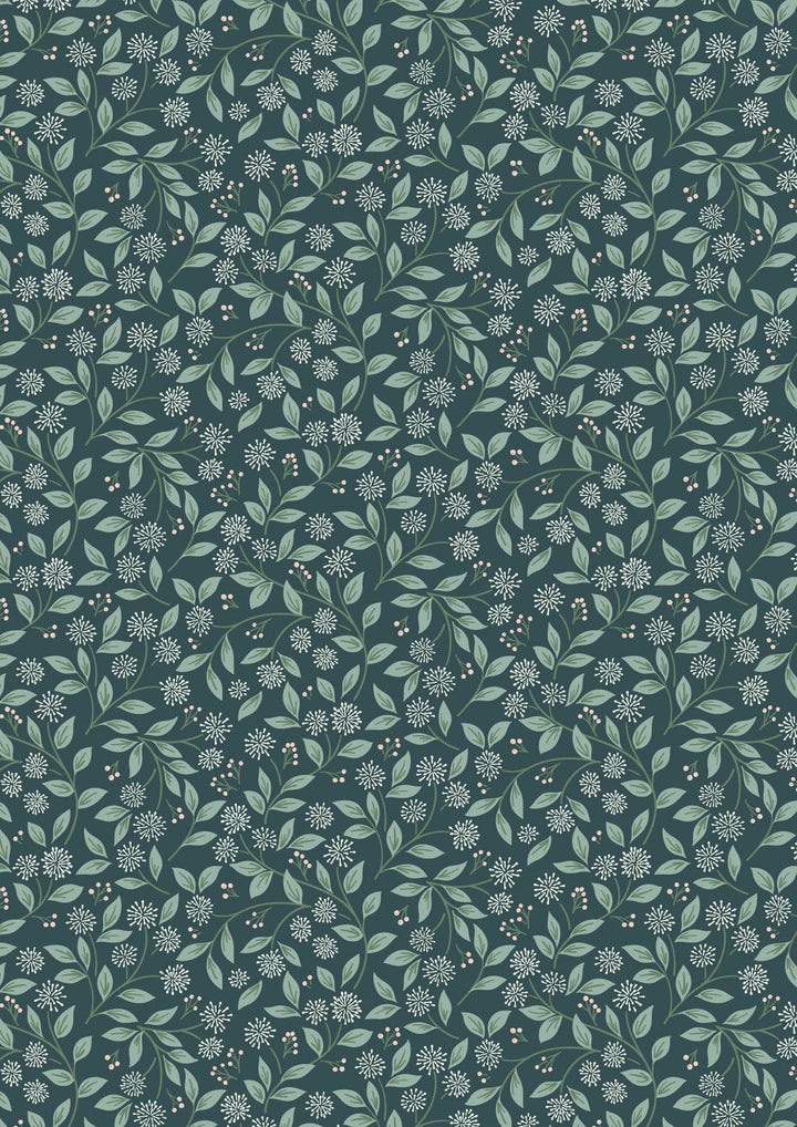 Sky Garden - Ivy Trail - Deep Teal - CC59.3