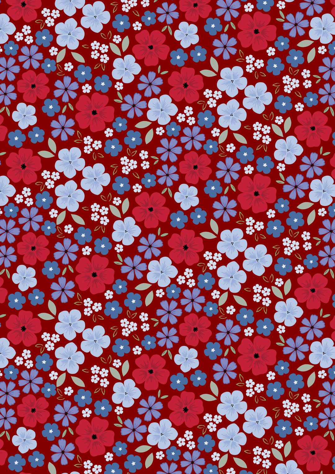 Forever Blooms - Floral Palette - Claret - CC62.3