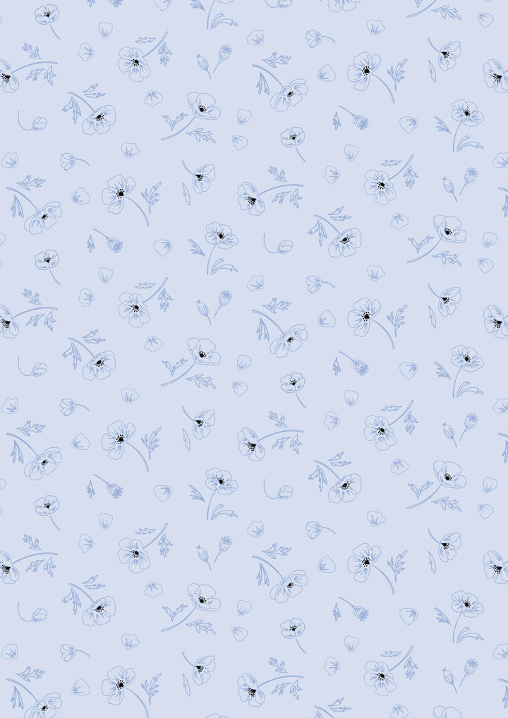 Forever Blooms - Ephemeral Beauty - Pale Blue- CC63.1