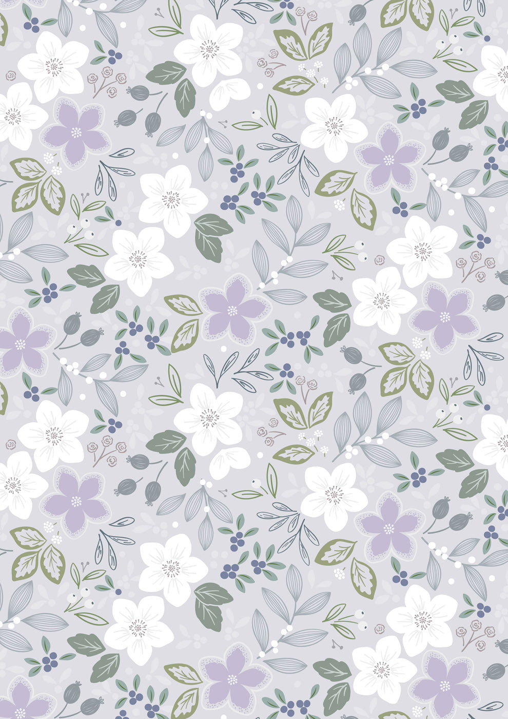 Winter's Garden - Winter's Promise - Light Silver - CC72.1