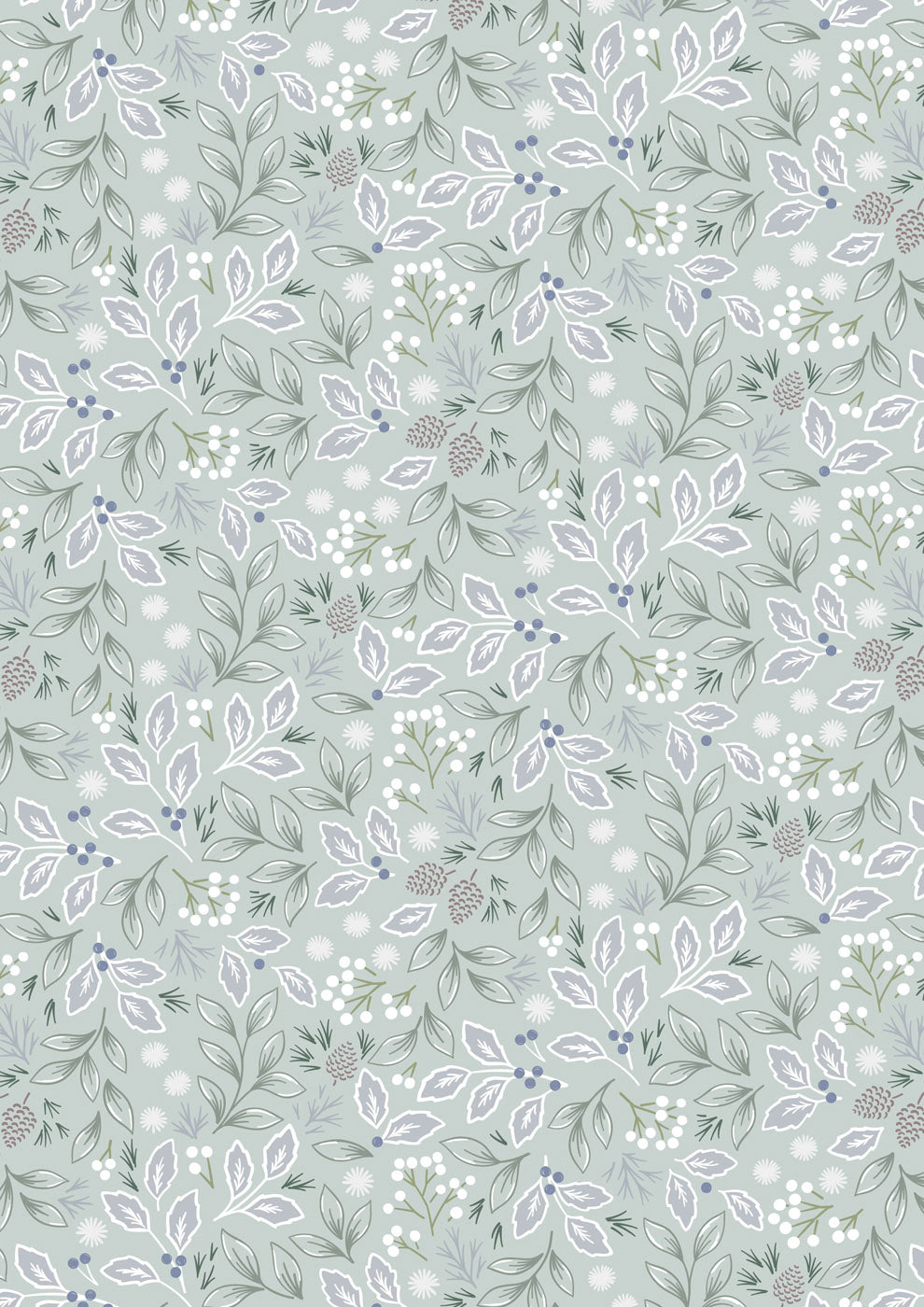 Winter's Garden - Quiet Beauty - Pale Aqua - CC73.1