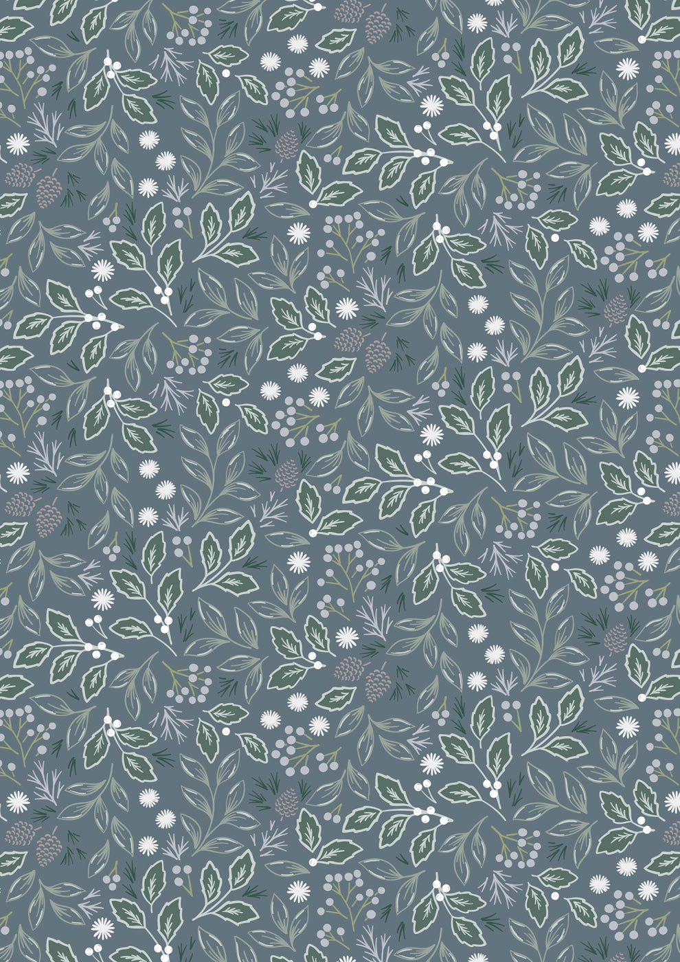 Winter's Garden - Quiet Beauty - Blue Grey - CC73.2