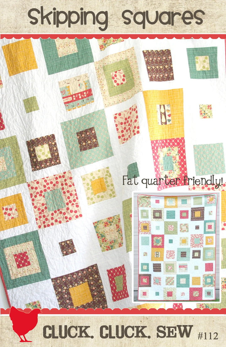 Skipping Squares Pattern - Cluck Cluck Sew