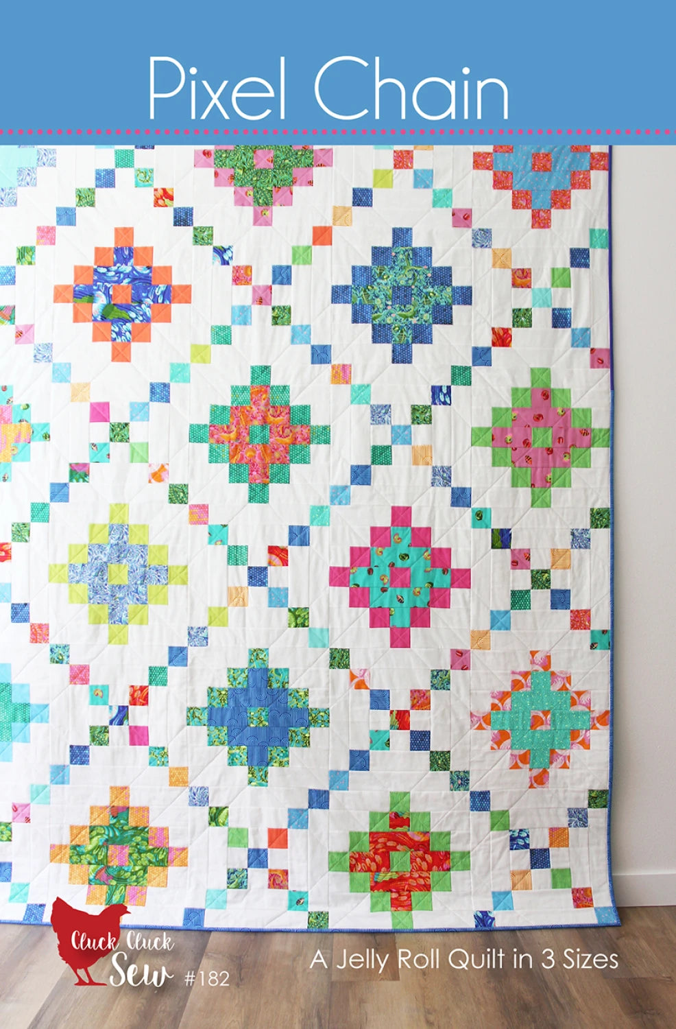 Pixel Chain Pattern - Cluck Cluck Sew