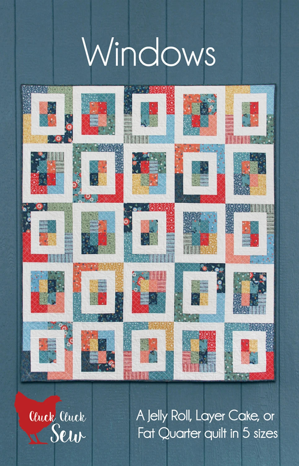 Windows Pattern - Cluck Cluck Sew