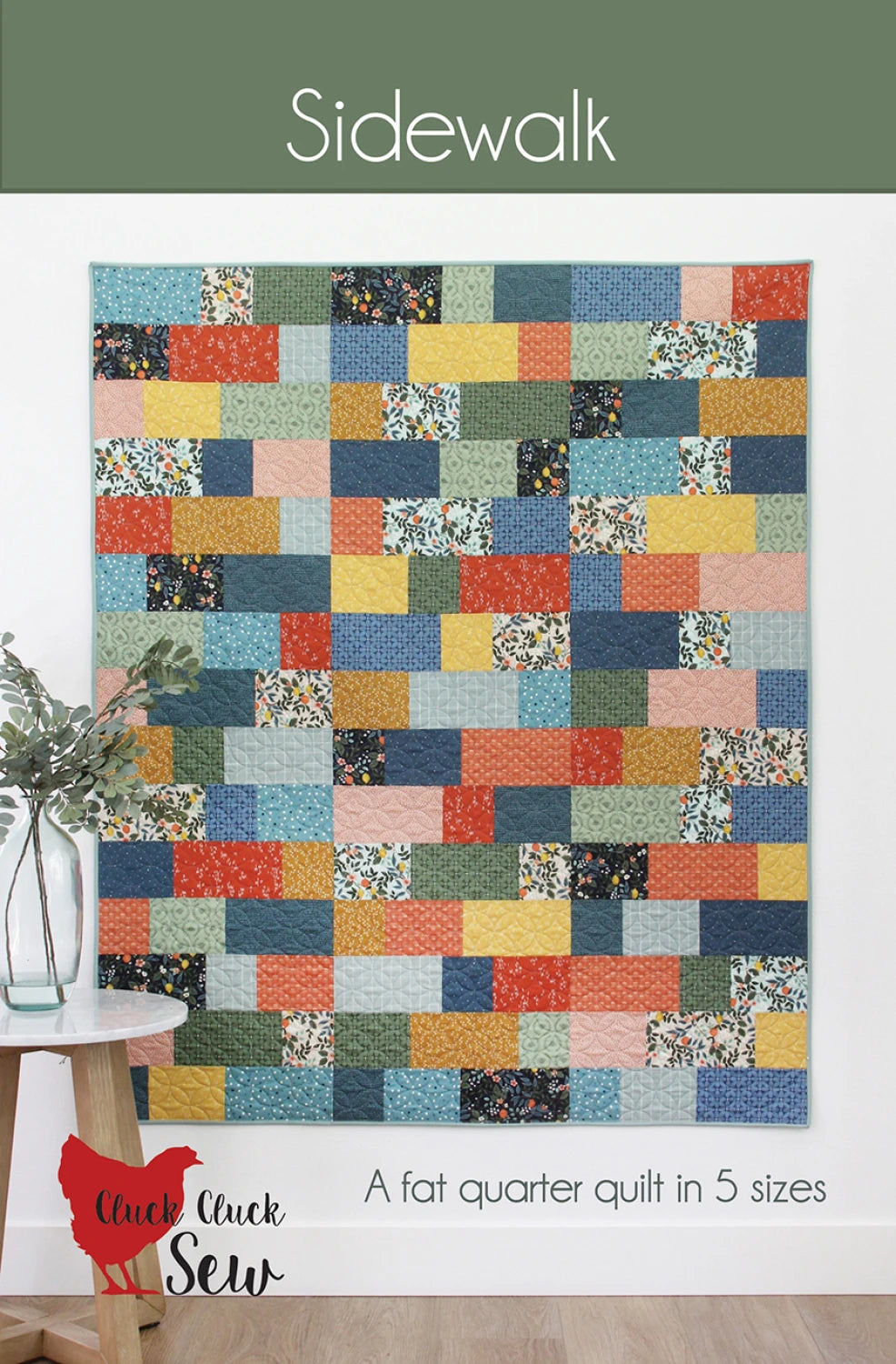 Sidewalk Quilt Pattern - Cluck Cluck Sew