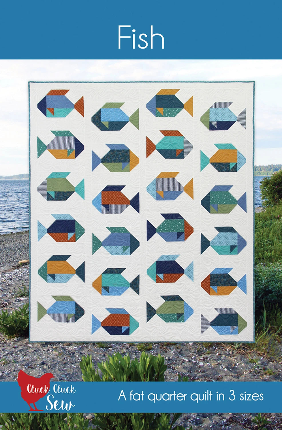 Fish Quilt Pattern - Cluck Cluck Sew