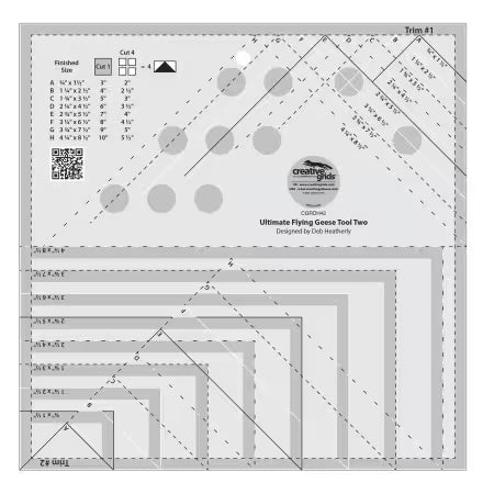 Creative Grids - Ultimate Flying Geese Tool Two