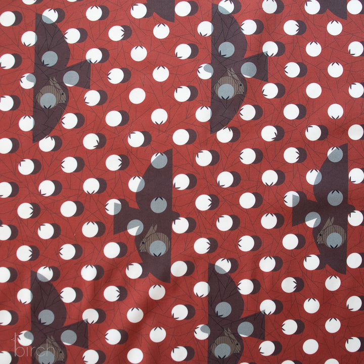 Cottontail in a Cotton Field - Charley Harper - Harvest Vol. 3