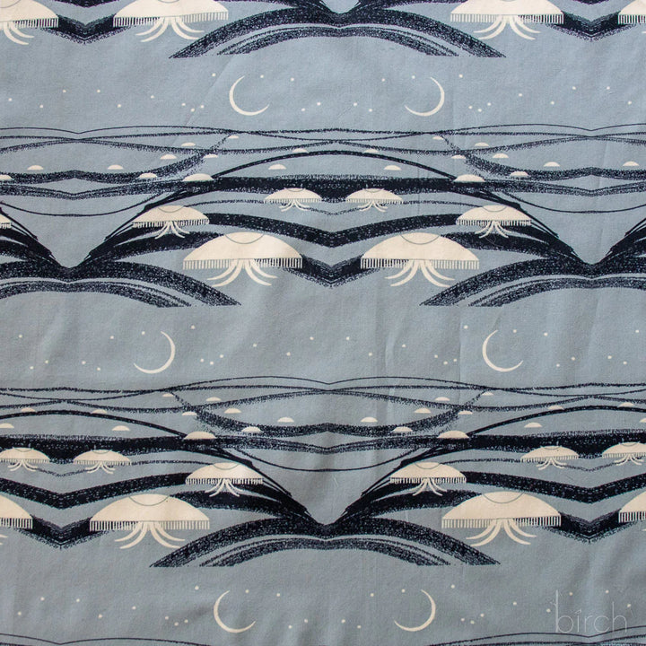 Coastal Vol. 2 - Moonjellies Poplin - Charley Harper