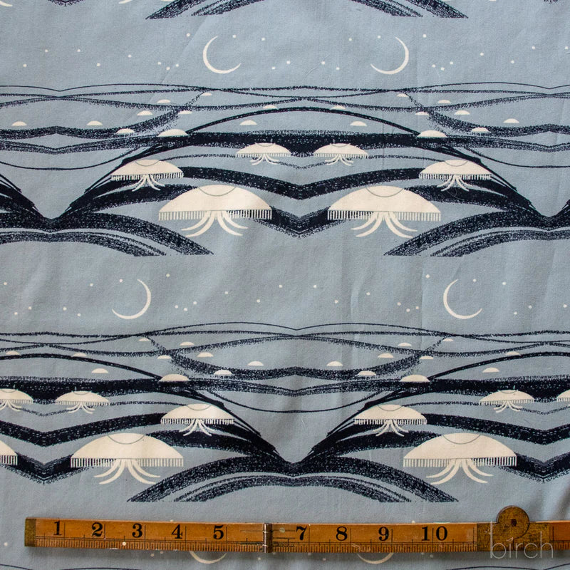 Coastal Vol. 2 - Moonjellies Poplin - Charley Harper