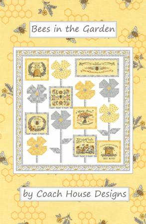 Bees in the Garden Coach House Designs Quilt Pattern