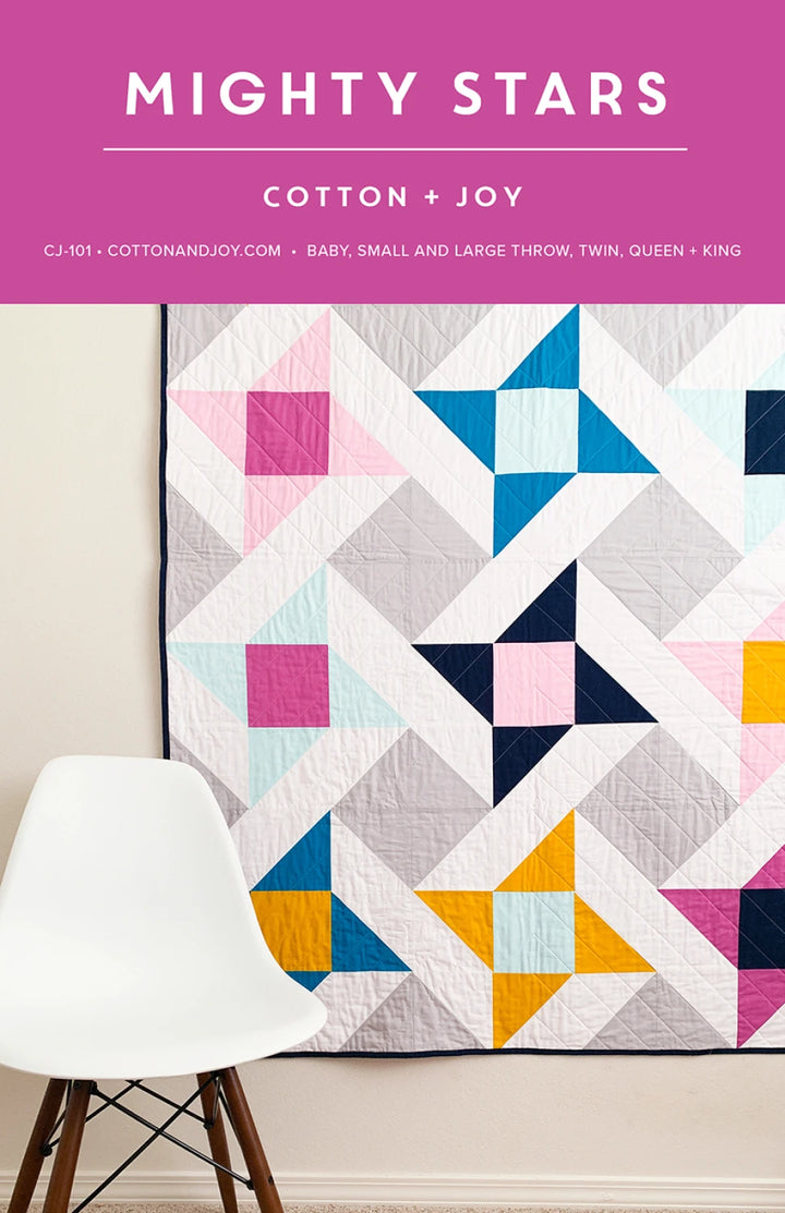 Mighty Stars Quilt Pattern - Cotton + Joy Patterns