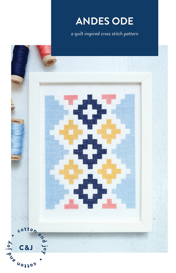 Andes Ode Cross Stitch Pattern - Cotton + Joy Patterns