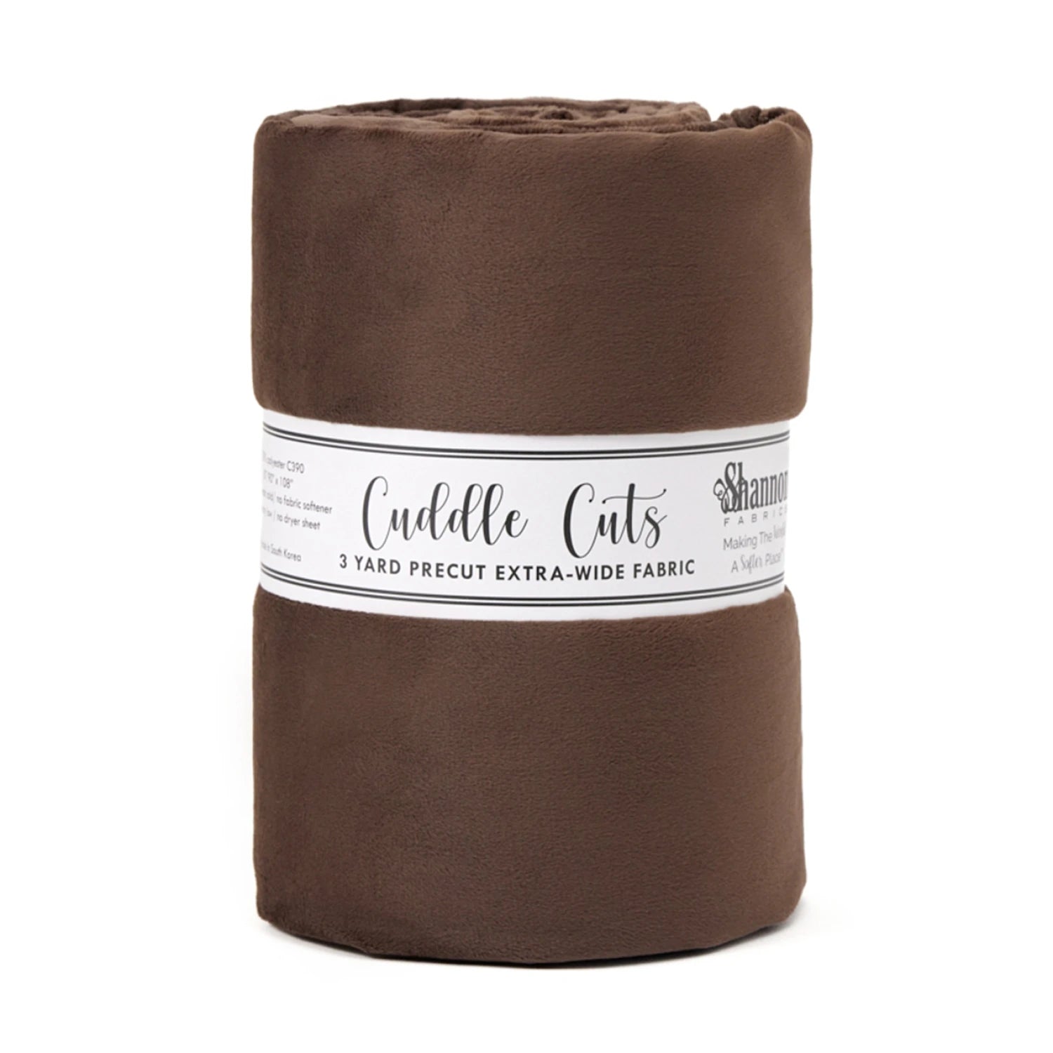 Shannon Fabrics - 3-Yard Cut 110in Cuddle Brown