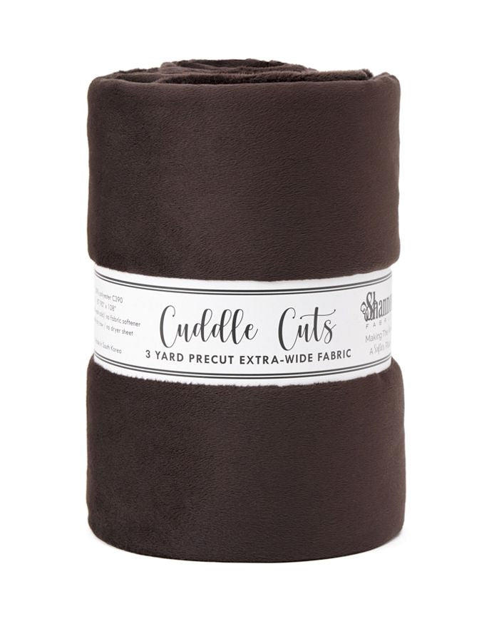 Shannon Fabrics - 3-Yard Cut 90 wide Chocolate