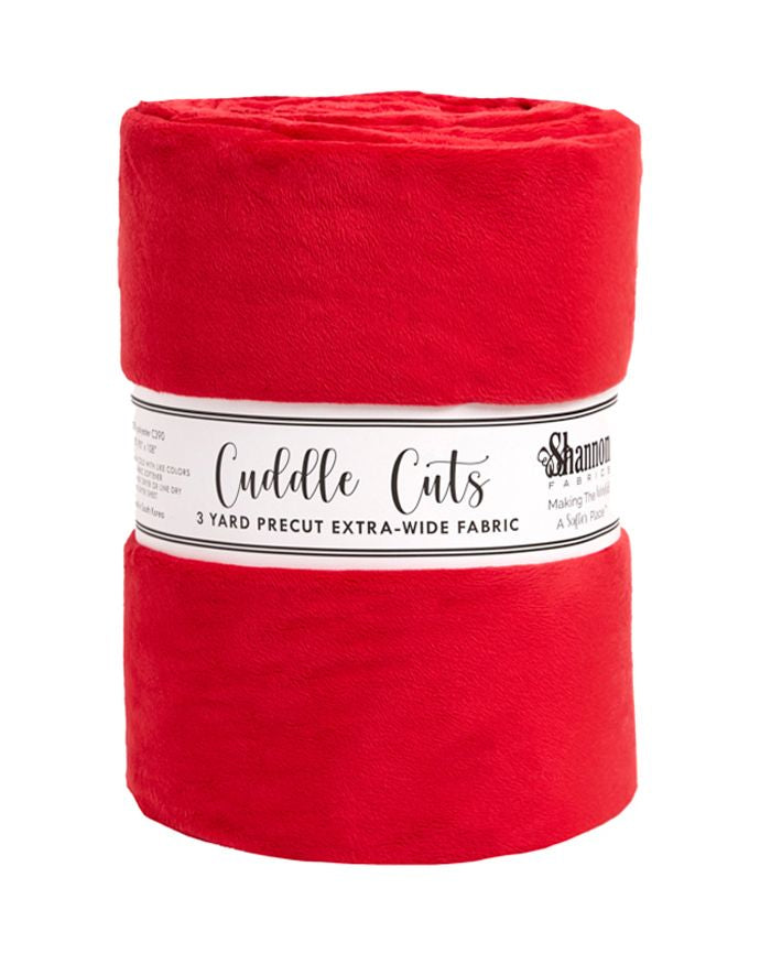 Shannon Fabrics - 3-Yard Cut 90 wide Scarlet
