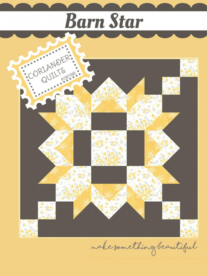 Barn Star Quilt Pattern - Coriander Quilts