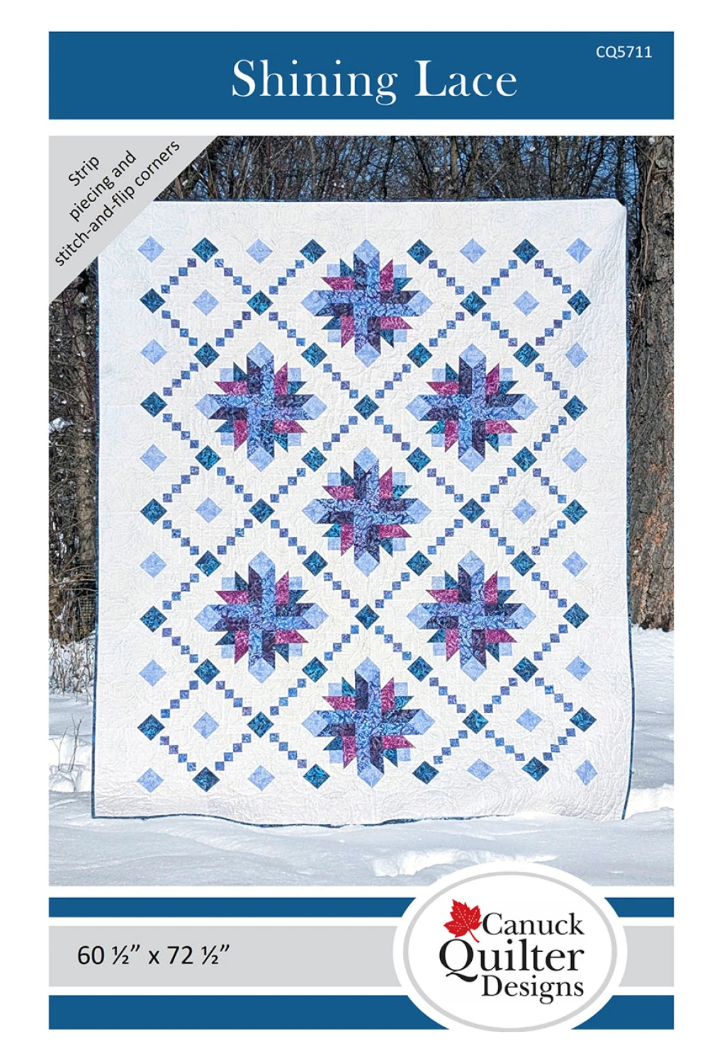 Shining Lace Quilt Pattern - Canuck Quilter Designs