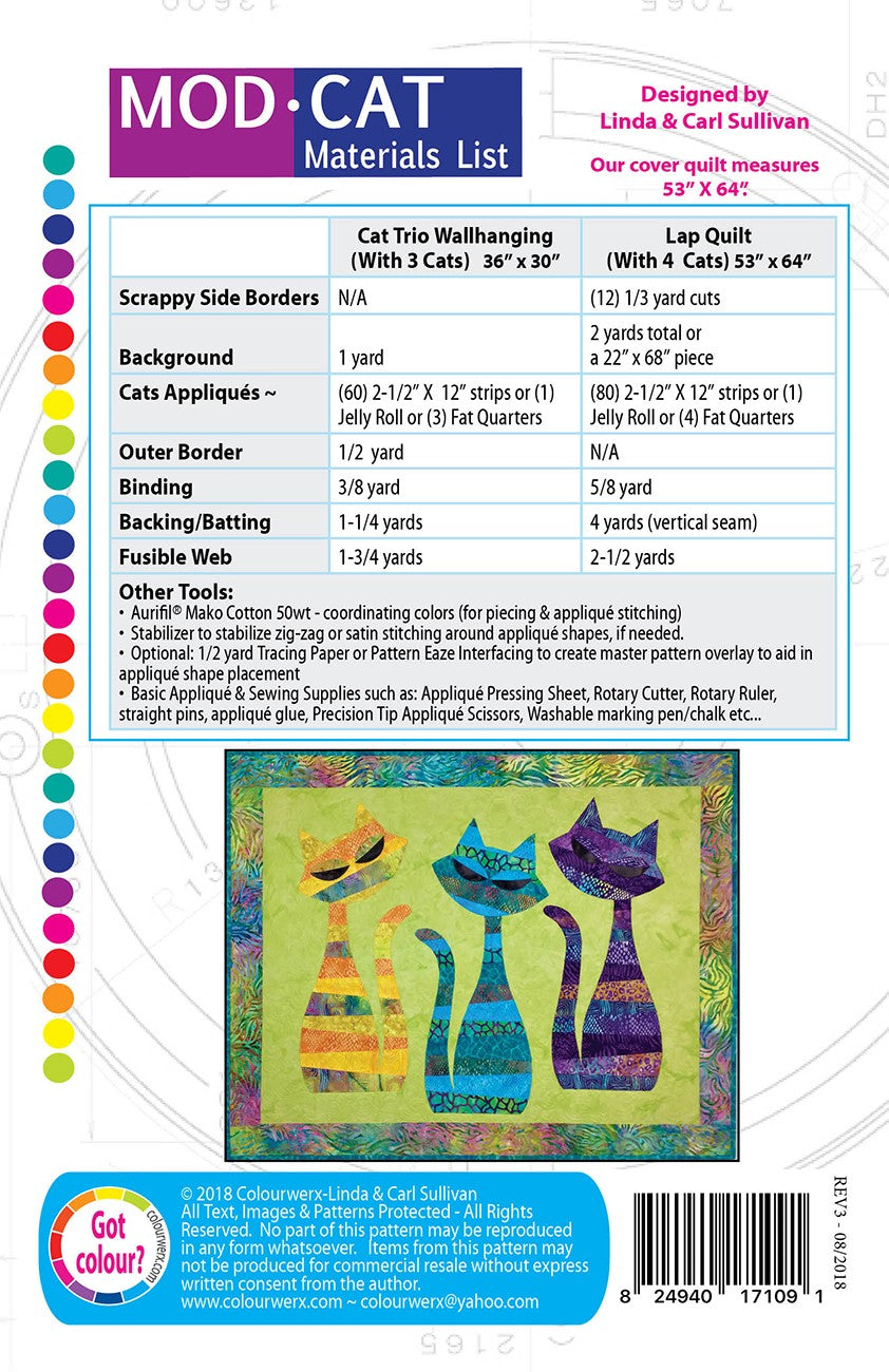 ModCat Quilt Pattern