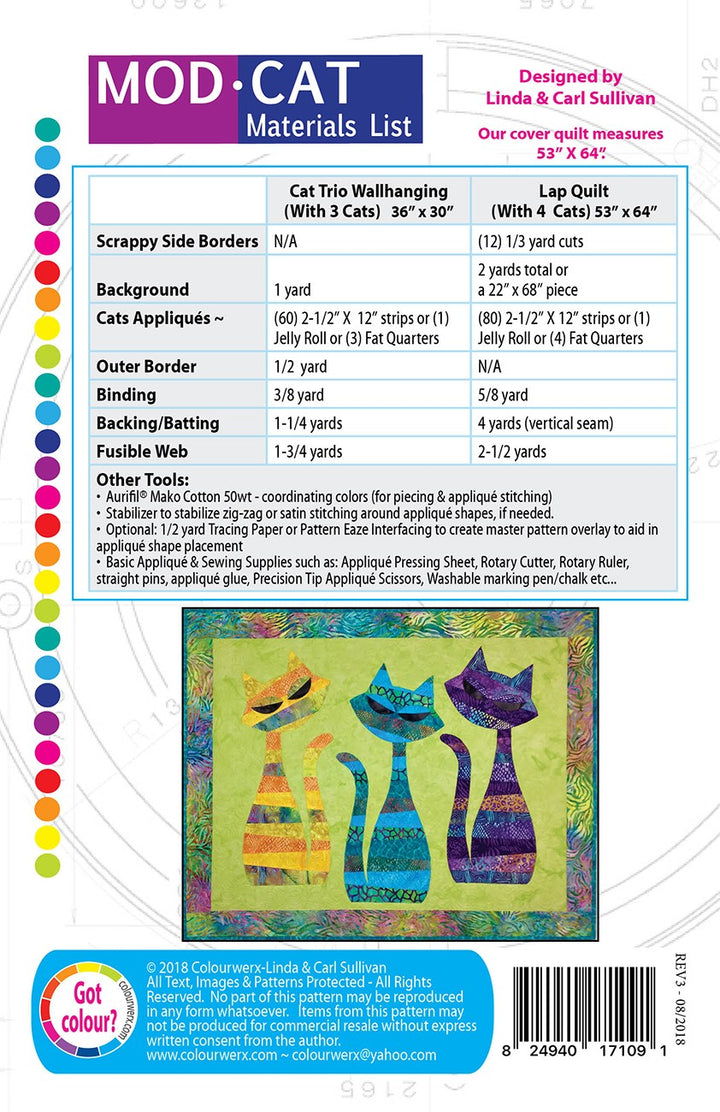 ModCat Quilt Pattern