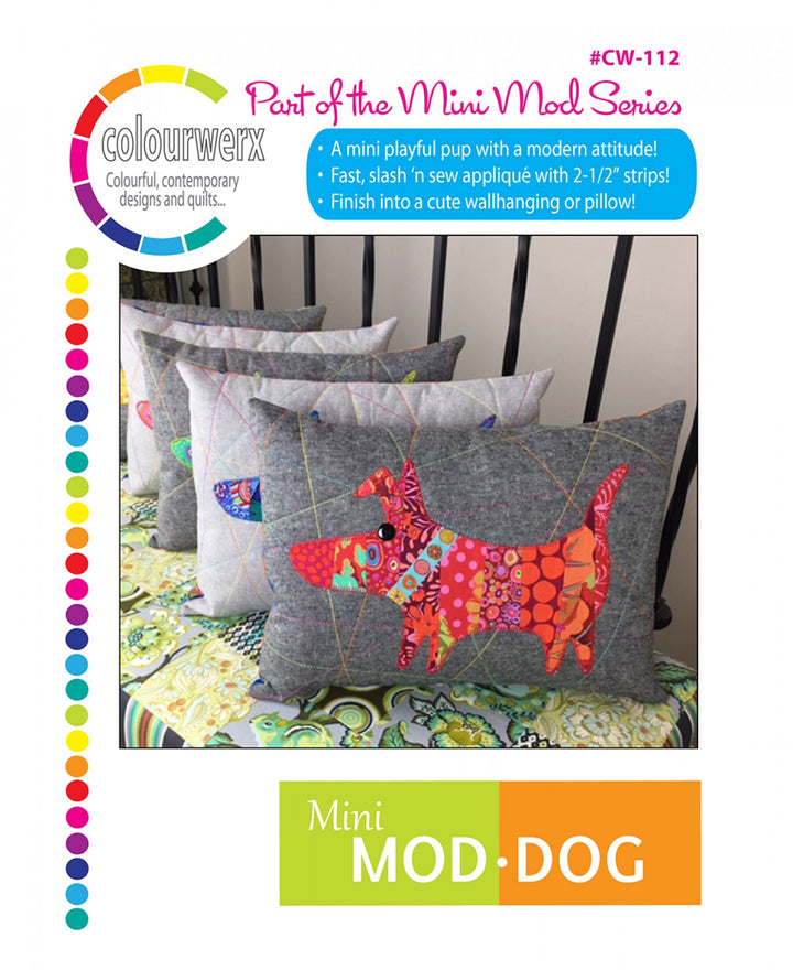 Mini Mod Dog Quilt Pattern