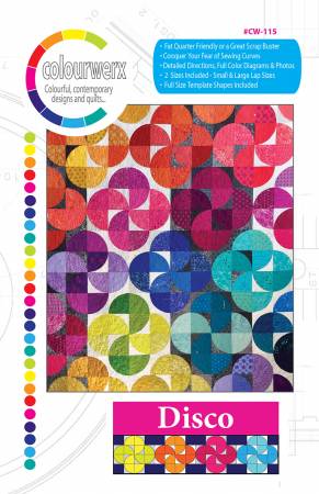 Disco Quilt Pattern by Colourwerx