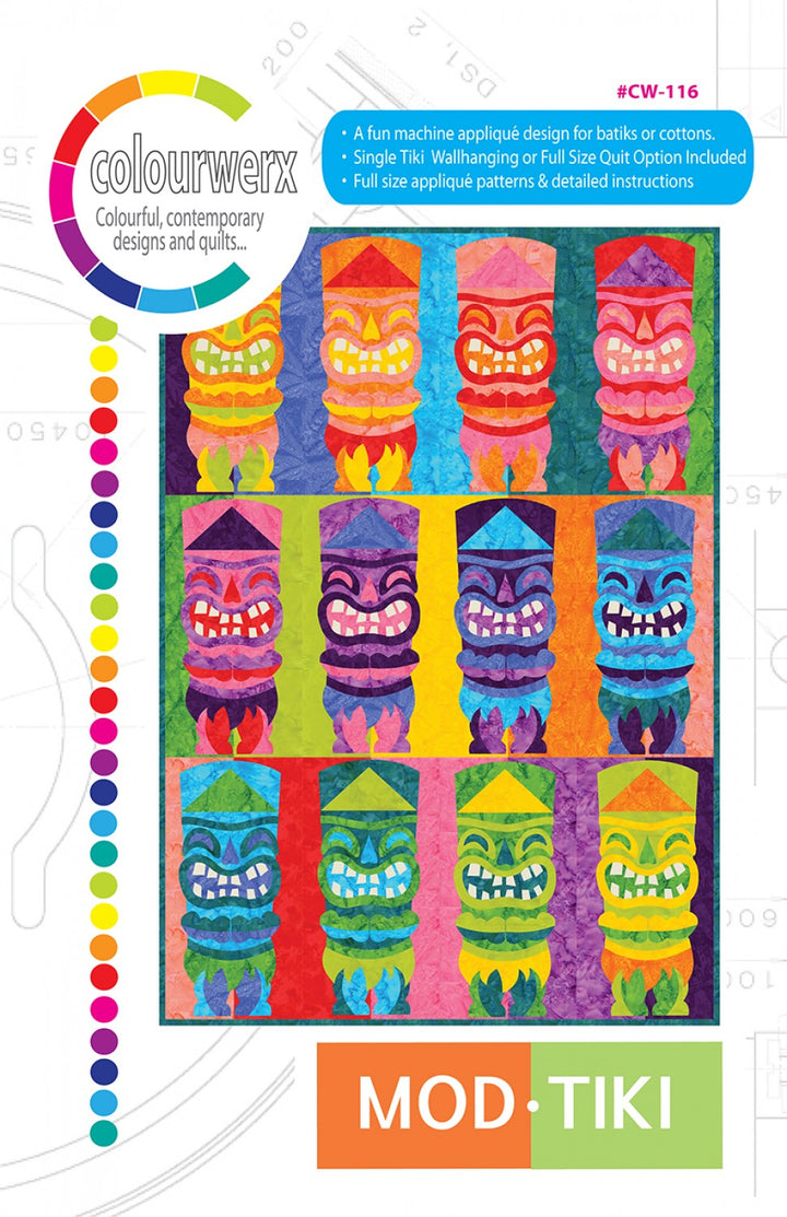 ModTiki Quilt Pattern