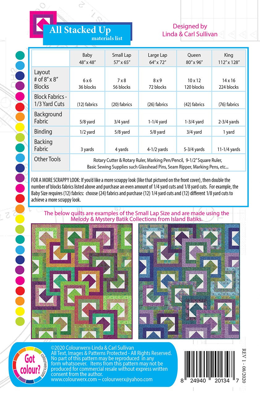 All Stacked Up Quilt Pattern