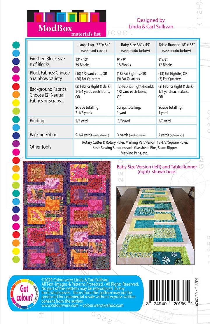 ModBox Quilt Pattern