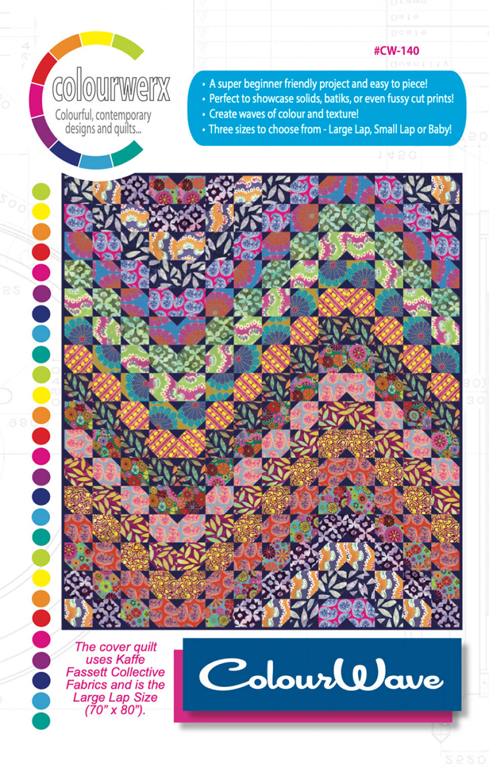 ColourWave Quilt Pattern