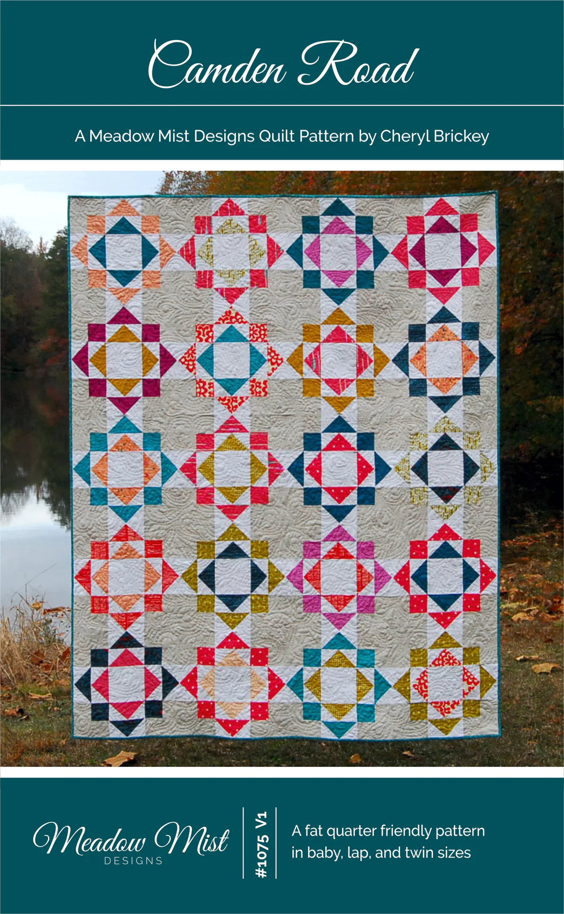 Camden Road Quilt Pattern - Meadow Mist Designs
