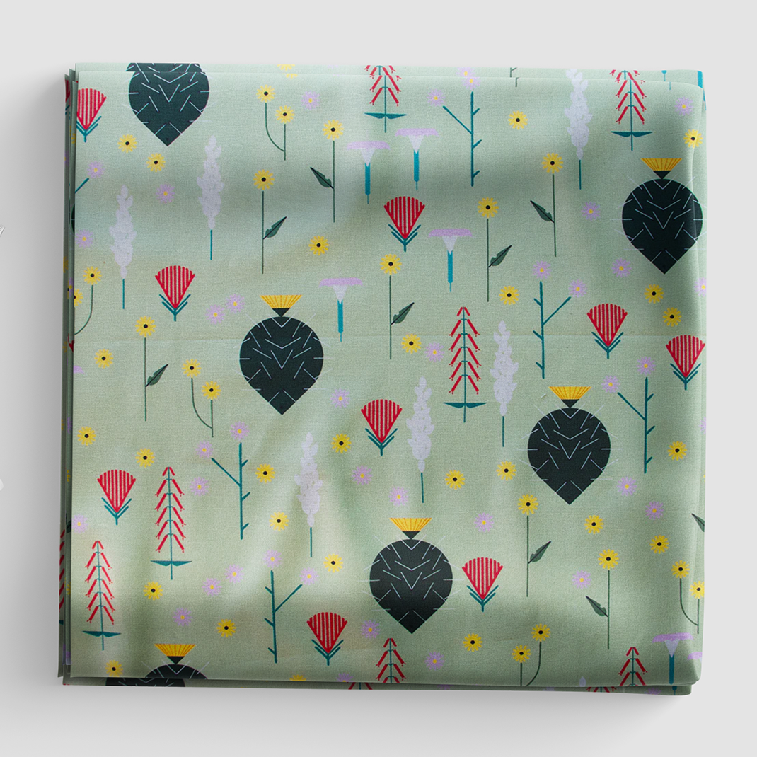 Canyon Country - Canyon Flower Field - Charley Harper