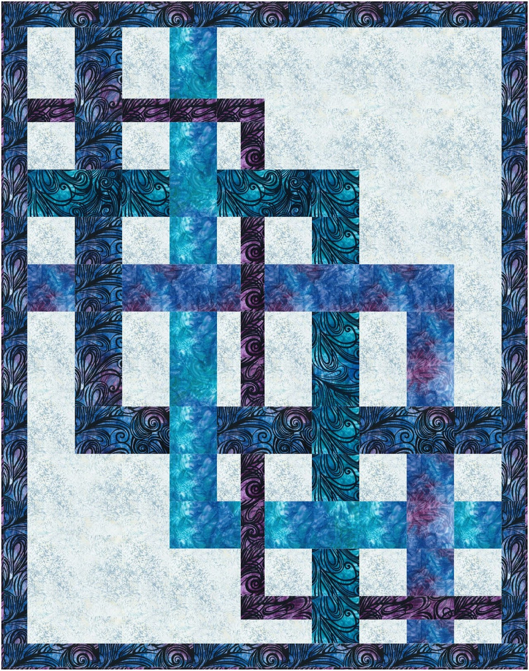 Cascade Quilt Pattern - Canuck Quilter