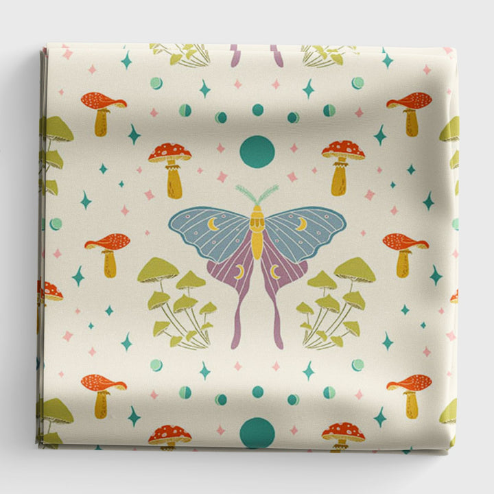 Celestial Garden - Moonlit Moths - Cream - A-10024-L