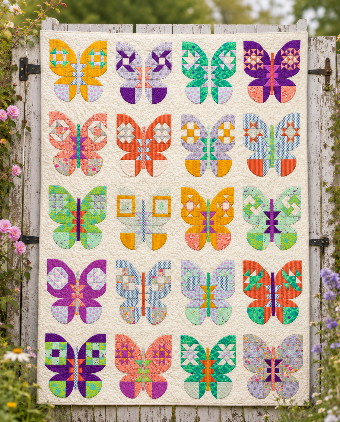 Butterfly Fields | Block of the Month
