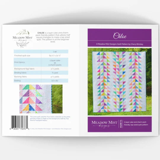 Chloe Quilt Pattern - Meadow Mist Designs