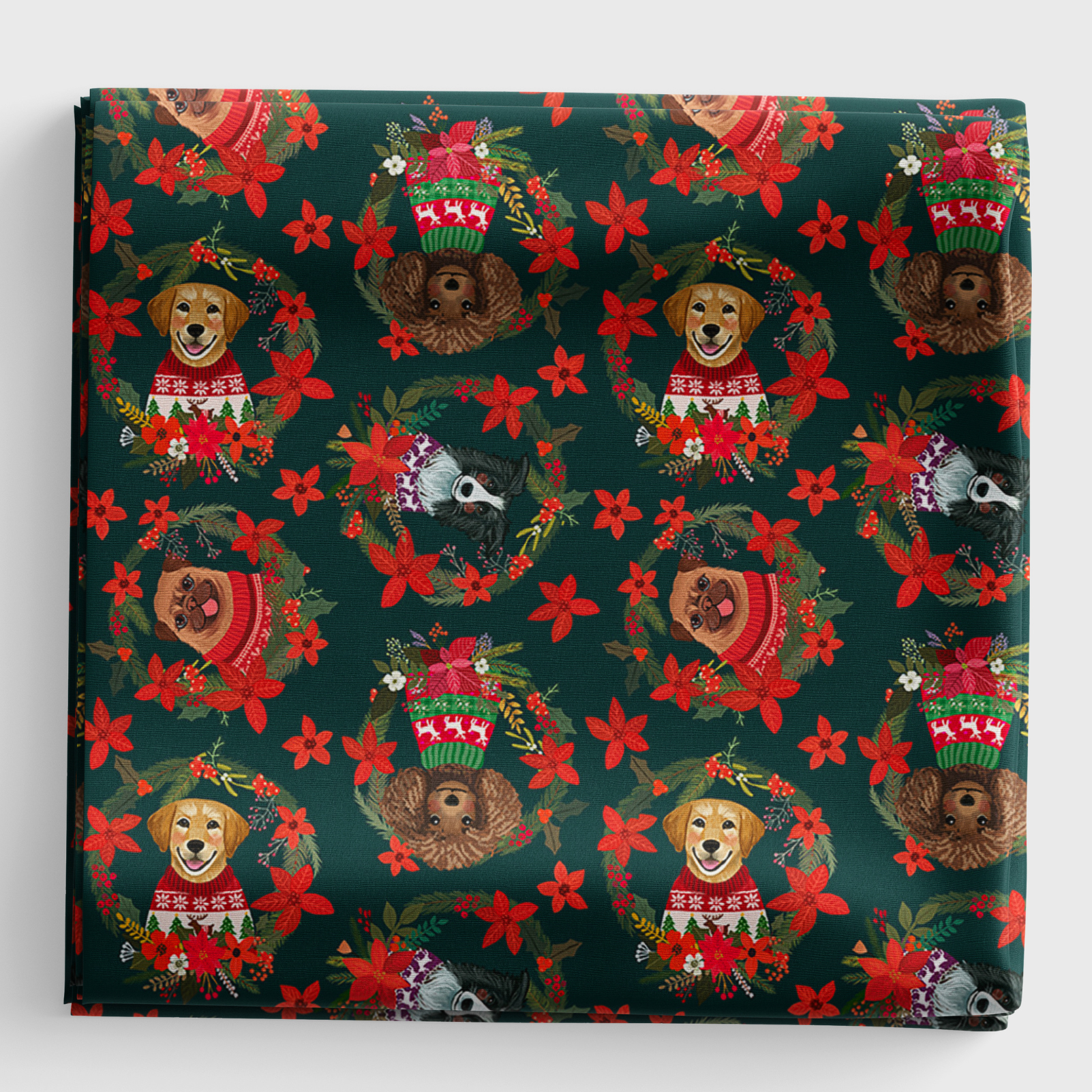 Christmas Pets - Christmas Dogs - Spruce - PWMC108.XSPRUCE
